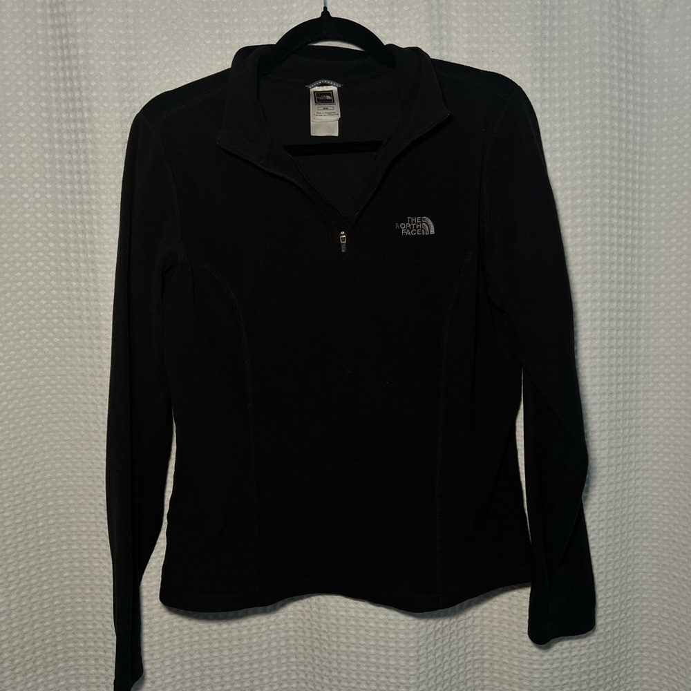 The North Face Women's Black Quarter-Zip Sweatshirt